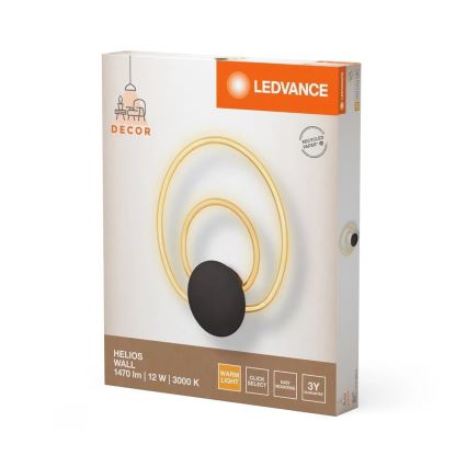 Ledvance - HELIOS WALL LED fali lámpa/12W/230V 3000K