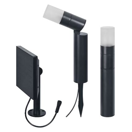 Ledvance - KÉSZLET 2x LED RGBW Dimmelhető napelemes lámpa SMART + TABLE LED/1W/3,7V IP44