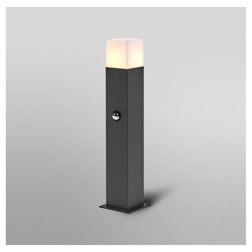 Ledvance - Kültéri érzékelős lámpa FIGO SQUARE 1xE27/20W/230V IP44