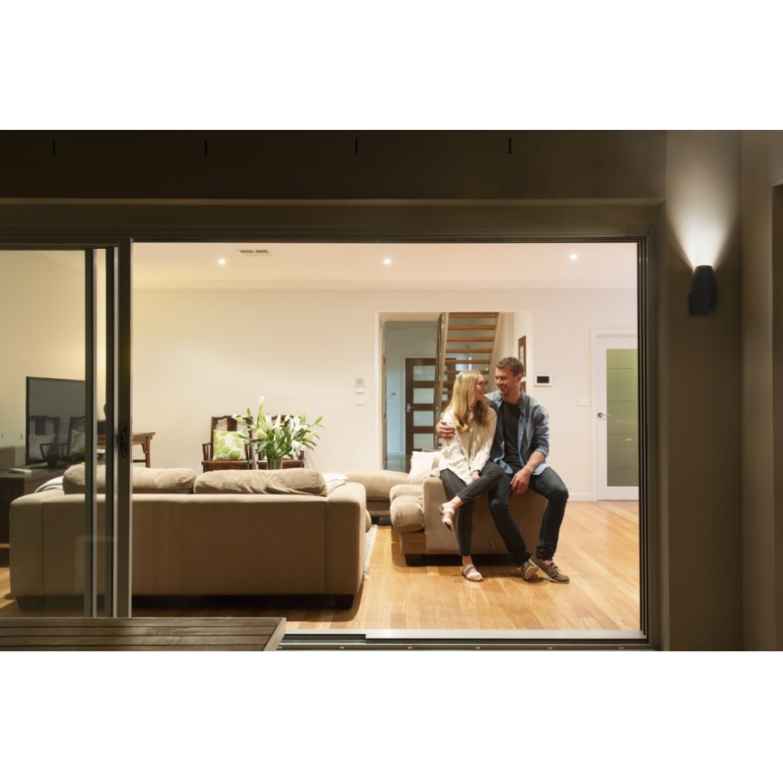 Ledvance - Kültéri fali lámpa CANNON 1xGU10/35W/230V IP44