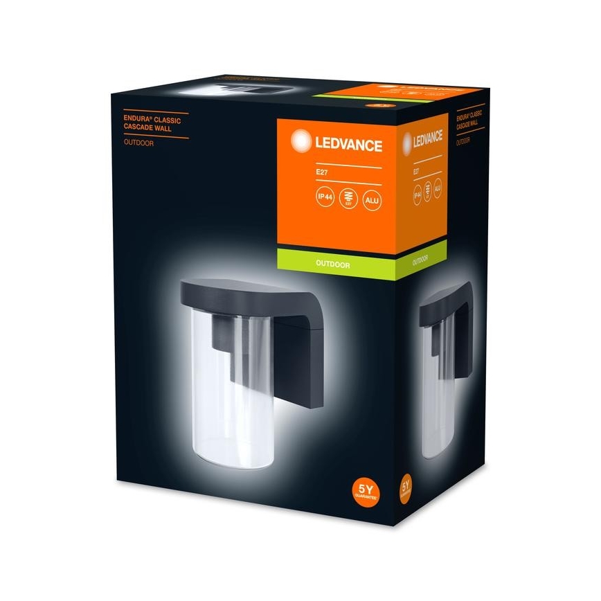Ledvance - Kültéri fali lámpa CASCADE 1xE27/25W/230V IP44