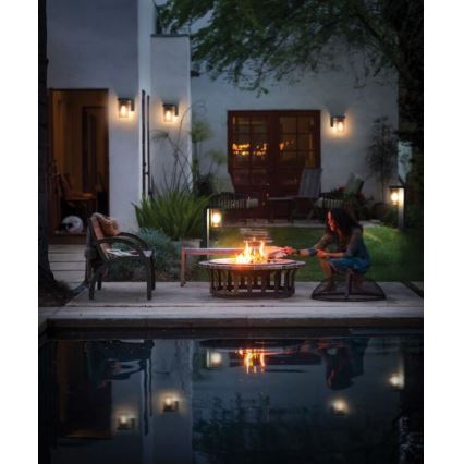 Ledvance - Kültéri fali lámpa CASCADE 1xE27/25W/230V IP44