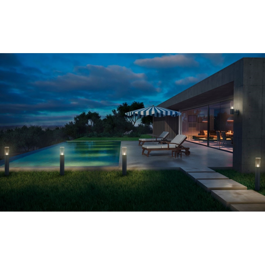 Ledvance - Kültéri fali lámpa FIGO CYLINDER 1xE27/20W/230V IP44