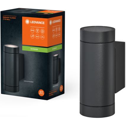 Ledvance - Kültéri fali lámpa ITYS 2xGU10/35W/230V IP65