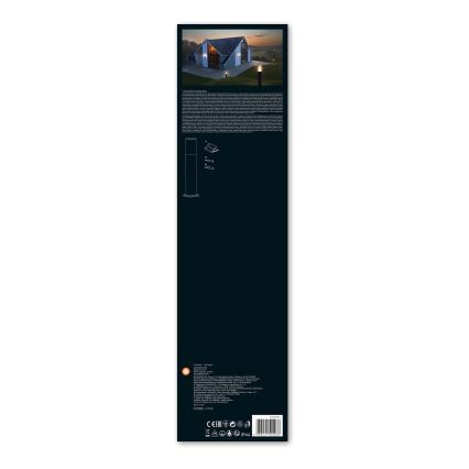 Ledvance - Kültéri lámpa PIPE 1xE27/25W/230V IP44 50 cm