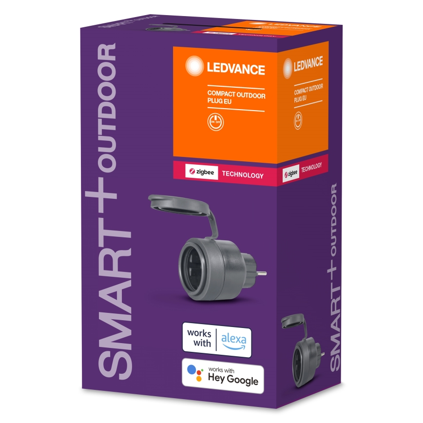 Ledvance - Kültéri okos dugalj SMART+ PLUG 3680W IP44 SCHUKO