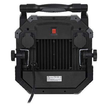 Ledvance - LED állítható fényerejű munkalámpa 2 aljzattal WORKLIGHT VALUE LED/100W/230V IP54