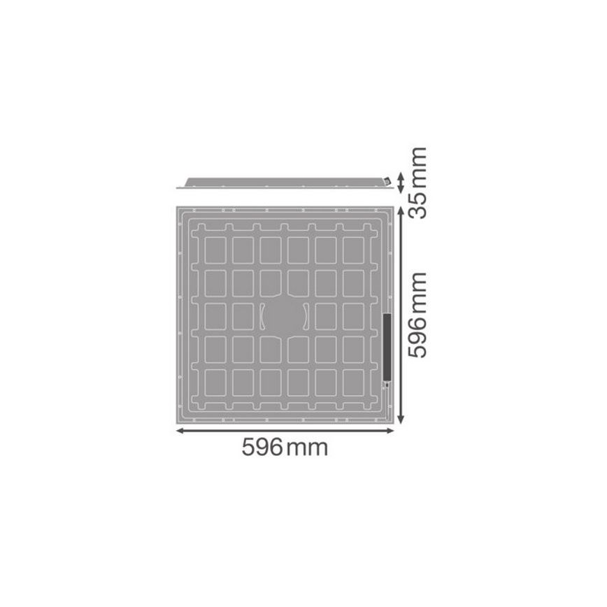 Ledvance - LED álmennyezeti panel ESSENTIAL LED/36W/230V 6500K 60x60 cm
