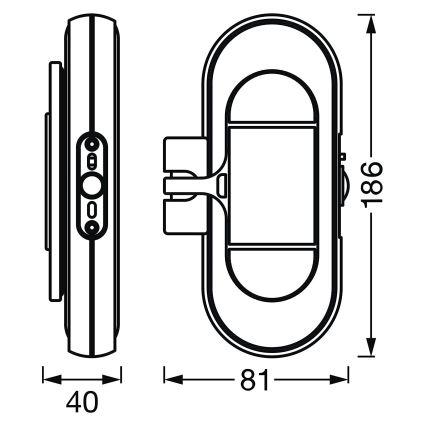 Ledvance - LED bútorvilágítás érzékelővel MOBILE LED/1,2W/5V 500 mAh 4000K