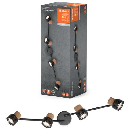 Ledvance - LED Dekorációs spotlámpa DECOR CORK 4xGU10/3,4W/230V