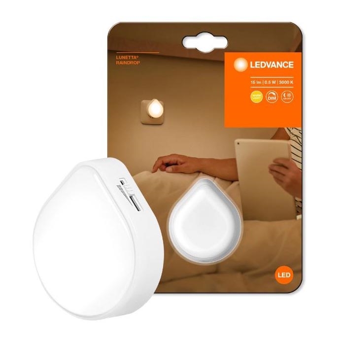 Ledvance - LED Dimmelhető aljzatos tájolólámpa LUNETTA LED/0,5W/230V