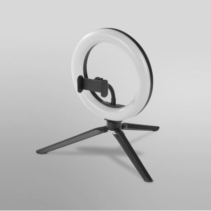 Ledvance - LED Dimmelhető asztali lámpa állvánnyal és tartóval vlogozáshoz LED/5,5W/USB 3000/4000/6500K