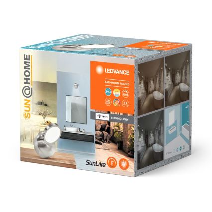 Ledvance - LED Dimmelhető fürdőszoba spotlámpa SUN@HOME LED/7,5W/230V 2200-5000K CRI 95 Wi-Fi IP44