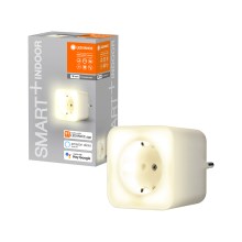Ledvance - LED DImmelhető intelligens aljzat világítással SMART+ PLUG 3680W Wi-Fi