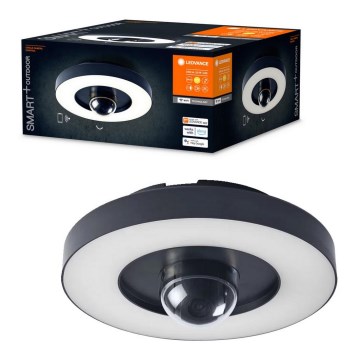 Ledvance - LED Dimmelhető kültéri lámpa érzékelővel és kamerával SMART+ LED/22W/230V IP44 Wi-Fi