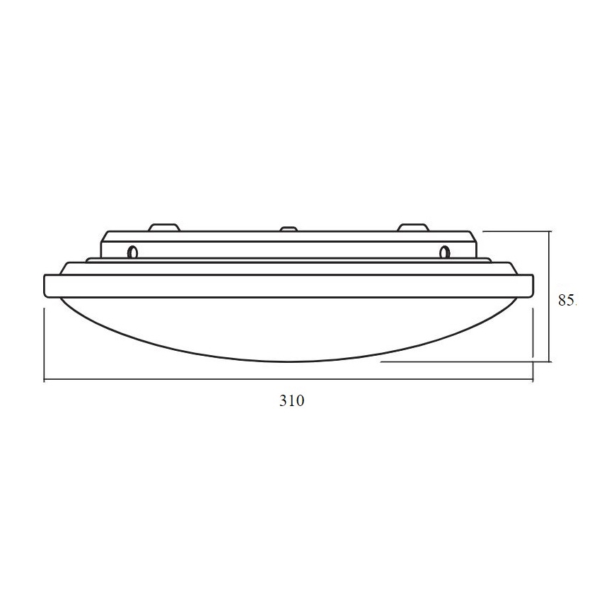 Ledvance - LED Dimmelhető mennyezeti lámpa ORBIS LED/17W/230V 2700-6500 + távirányító