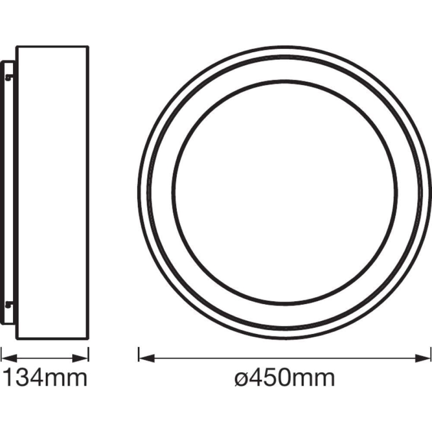 Ledvance - LED dimmelhető lámpatest SMART+ CYLINDER LED/26W/230V 3000K-6500K Wi-Fi