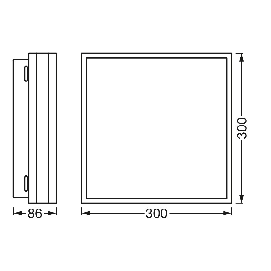 Ledvance - LED Dimmelhető mennyezeti lámpa SMART+ MAGNET LED/26W/230V 3000-6500K Wi-Fi