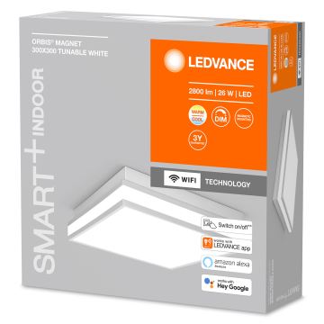 Ledvance - LED Dimmelhető mennyezeti lámpa SMART+ MAGNET LED/26W/230V 3000-6500K Wi-Fi