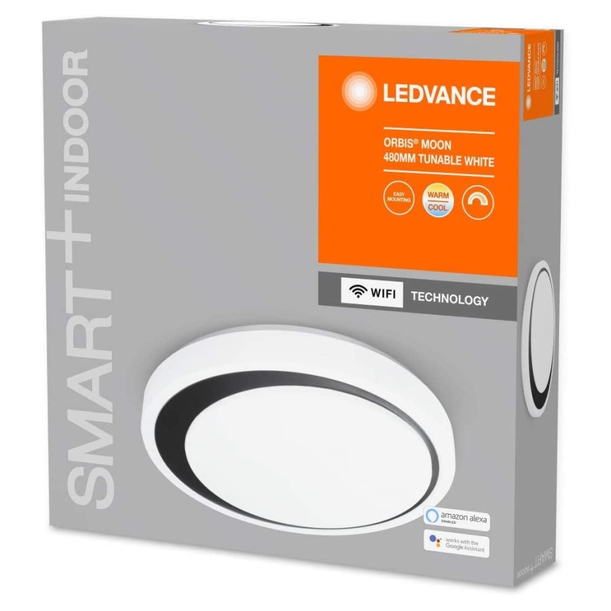 Ledvance - LED Dimmelhető lámpa SMART + MOON LED/32W/230V 3000K-6500K Wi-Fi