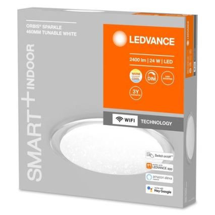 Ledvance - LED Dimmelhető mennyezeti lámpa SMART+ SPARKLE LED/24W/230V 3000-6500K Wi-Fi