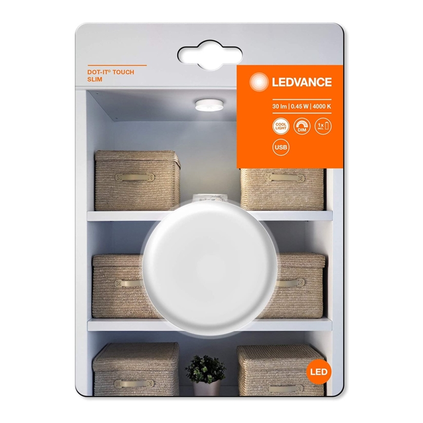 Ledvance - LED Dimmelhető Tájoló lámpa DOT-IT LED/0,45W/5V 500 mAh