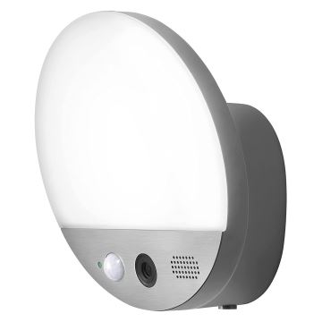 Ledvance - LED Kültéri fali lámpa érzékelővel és kamerával SMART+ LED/15W/230V Wi-Fi IP44