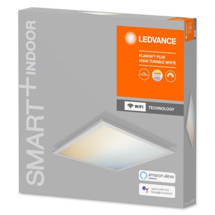 Ledvance - LED Fényerőszabályozható mennyezeti lámpatest SMART+ PLANON LED/28W/230V 45x45 cm Wi-Fi