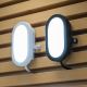 Ledvance - LED Kültéri fali lámpa BULKHEAD LED/11W/230V IP54 fekete