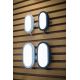 Ledvance - LED Kültéri fali lámpa BULKHEAD LED/11W/230V IP54 fekete