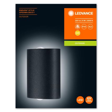 Ledvance - LED Kültéri fali lámpa ENDURA LED/6W/230V
