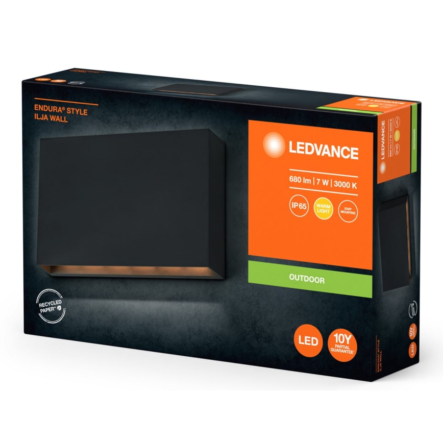Ledvance - LED Kültéri fali lámpa ENDURA STYLE ILJA LED/7W/230V IP65