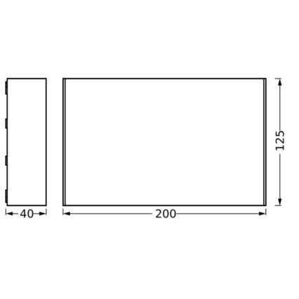 Ledvance - LED Kültéri fali lámpa ENDURA STYLE ILJA LED/7W/230V IP65