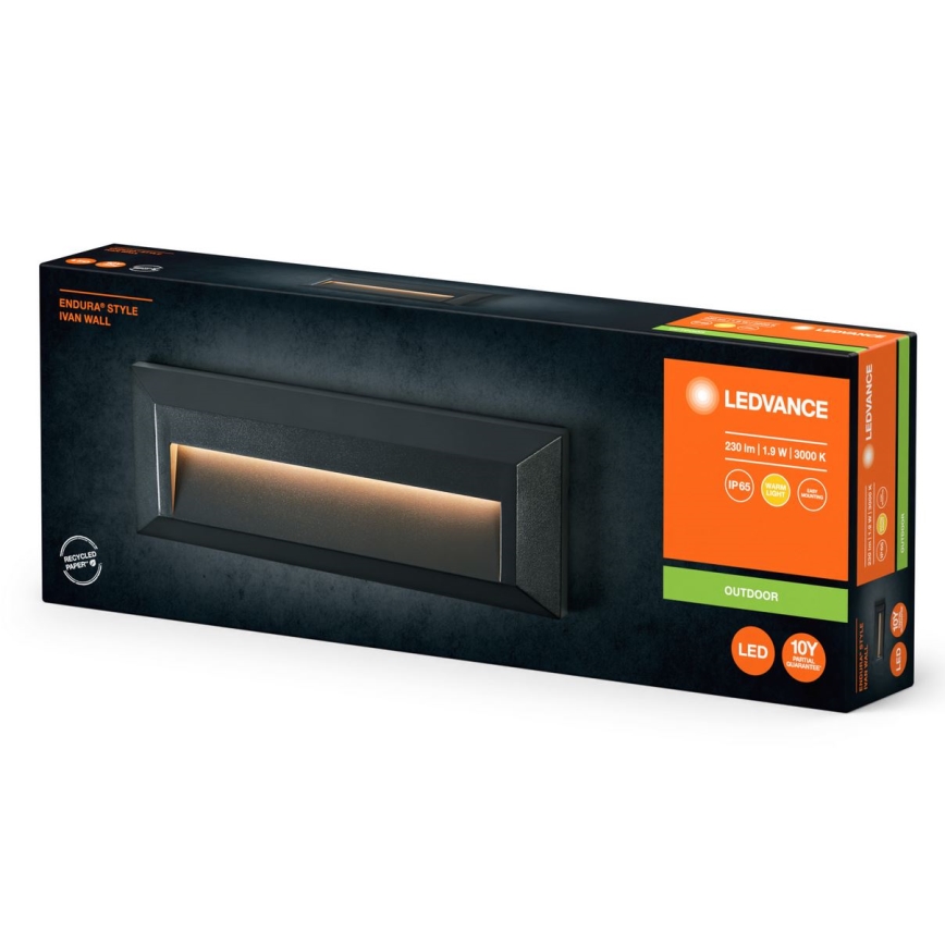Ledvance - LED Kültéri fali lámpa ENDURA STYLE IVAN LED/1,9W/230V IP65