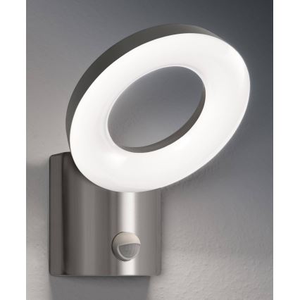 Ledvance - LED Kültéri fali lámpa érzékelővel LOOP 1xLED/12W/230V IP44