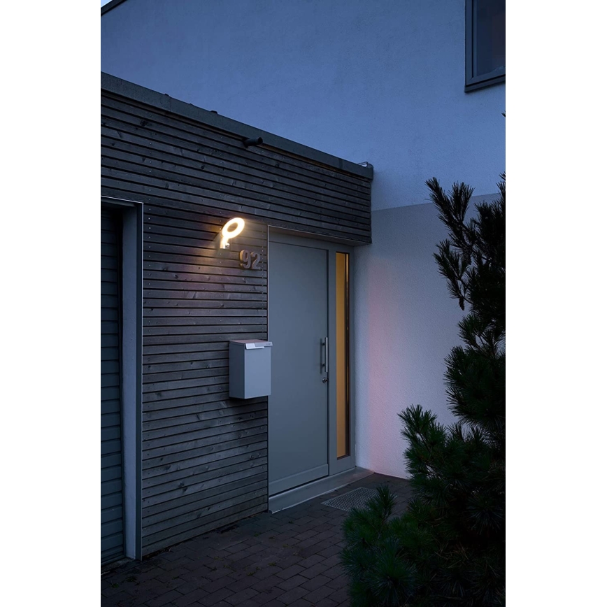 Ledvance - LED Kültéri fali lámpa érzékelővel LOOP 1xLED/12W/230V IP44