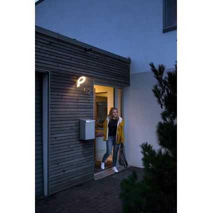 Ledvance - LED Kültéri fali lámpa érzékelővel LOOP 1xLED/12W/230V IP44
