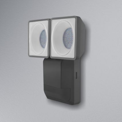 Ledvance - LED Kültéri fali lámpa érzékelővel SPOT 2xLED/8W/230V IP55