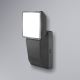 Ledvance -LED Kültéri fali lámpa érzékelővel  SPOT LED/8W/230V IP55 fekete