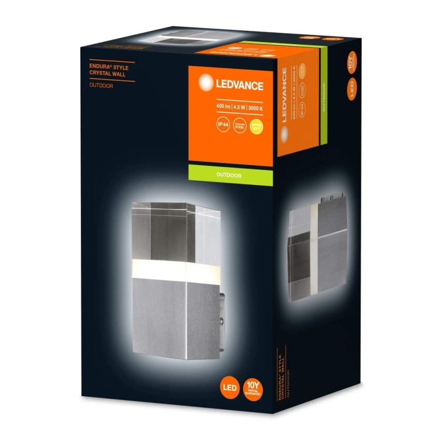 Ledvance - LED kültéri fali lámpatest CRYSTAL LED/4,5W/230V IP44