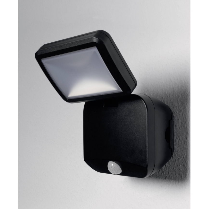 Ledvance - LED Kültéri fali reflektor érzékelővel SPOTLIGHT LED/4W/4xD IP54