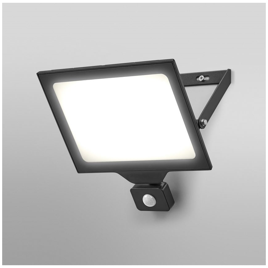 Ledvance - LED Kültéri fali fényvető mozgásérzékelővel FLOODLIGHT ESSENTIAL LED/100W/230V IP44