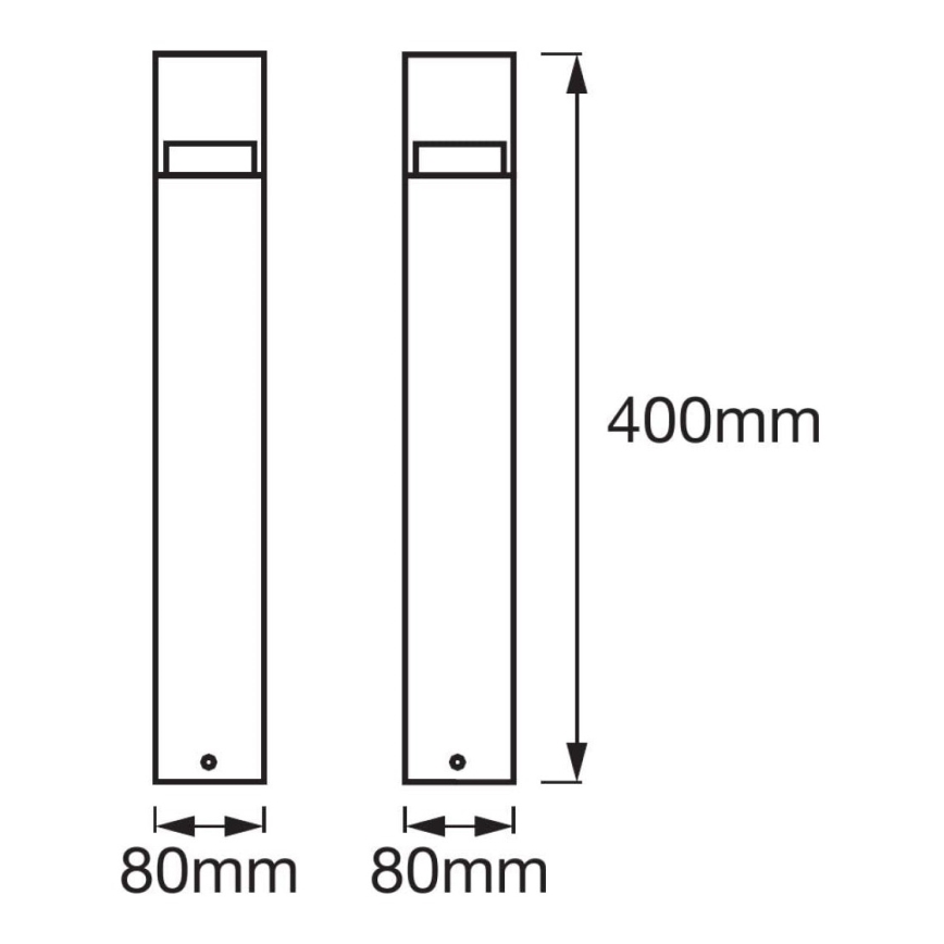 Ledvance - LED kültéri lámpa CRYSTAL LED/4,5W/230V IP44 40 cm