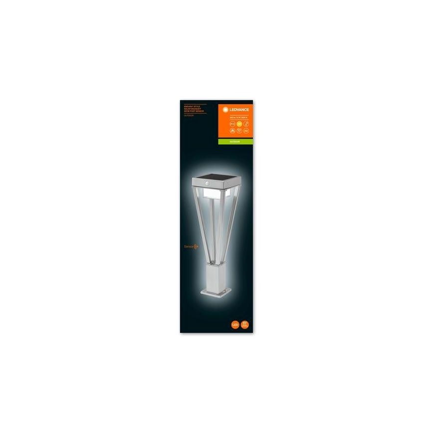 Ledvance - LED Kültéri lámpa érzékelővel BOUQUET LED/6W/3,7V 2200 mAh IP44