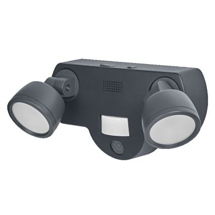 Ledvance - LED Dimmelhető kültéri lámpa érzékelővel és kamerával SMART+ 2xLED/8W/230V IP44 Wi-Fi