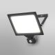 Ledvance - LED Kültéri fali reflektor - check érzékelő FLOODLIGHT ESSENTIAL LED/150W/230V IP65