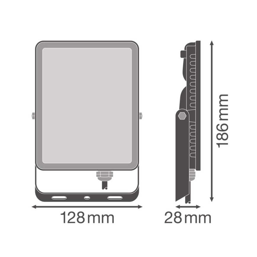 Ledvance - LED Kültéri fali reflektor FLOODLIGHT ESSENTIAL LED/30W/230V 4000K IP65