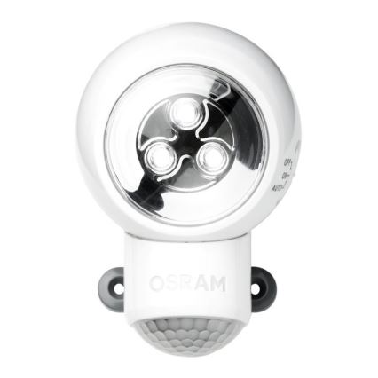 Ledvance -LED kültéri tájékozódási fény érzékelővel SPYLUX LED/0,3W/3xAA IP43