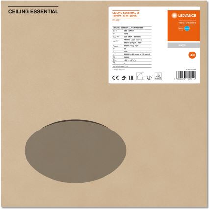 Ledvance - LED Mennyezeti lámpa ESSENTIAL LED/13W/230V 6500K