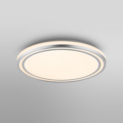 Ledvance - LED Mennyezeti lámpa ORBIS HELMAN LED/36W/230V átm. 48,5 cm ezüst